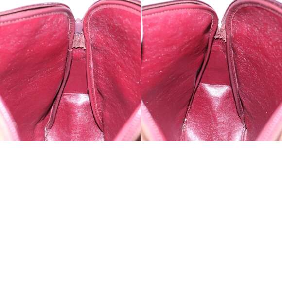 DIOR Trotter Canvas Shoulder Bag Red Gold - Picture 12 of 12